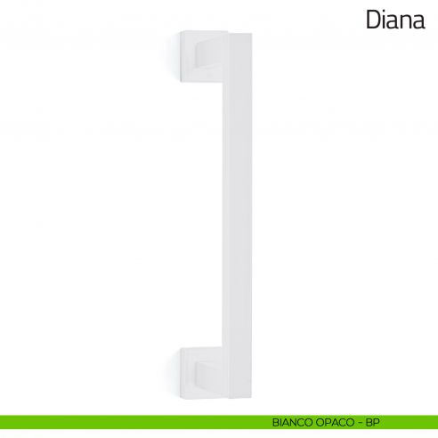 Maniglione per porta Diana Olivari bianco opaco