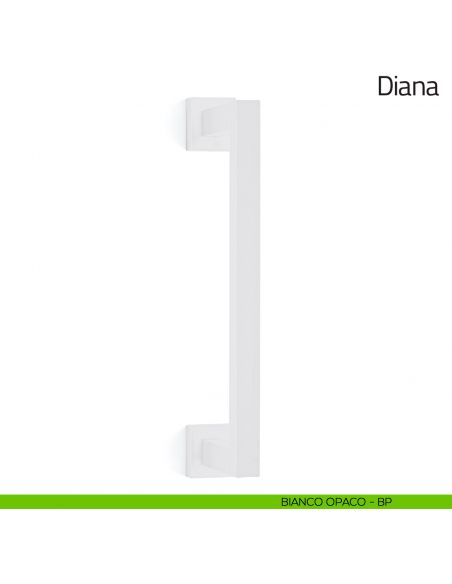 Maniglione per porta Diana Olivari bianco opaco