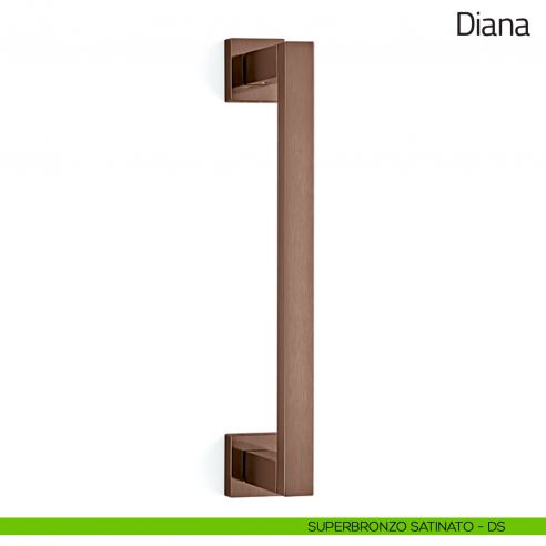 Maniglione per porta Diana Olivari superbronzo satinato