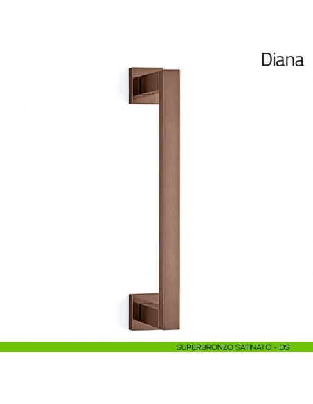 Maniglione per porta Diana Olivari superbronzo satinato
