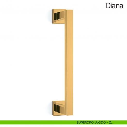 Maniglione per porta Diana Olivari superoro lucido