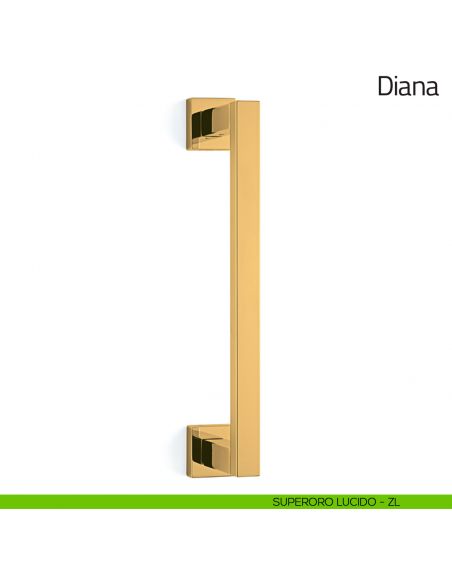 Maniglione per porta Diana Olivari superoro lucido