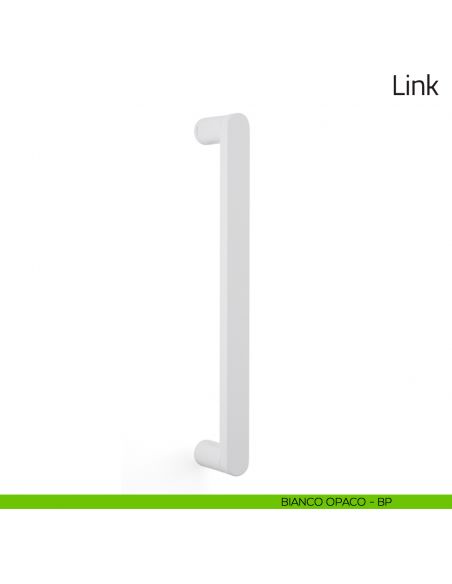 Maniglione per porta Link Olivari bianco opaco