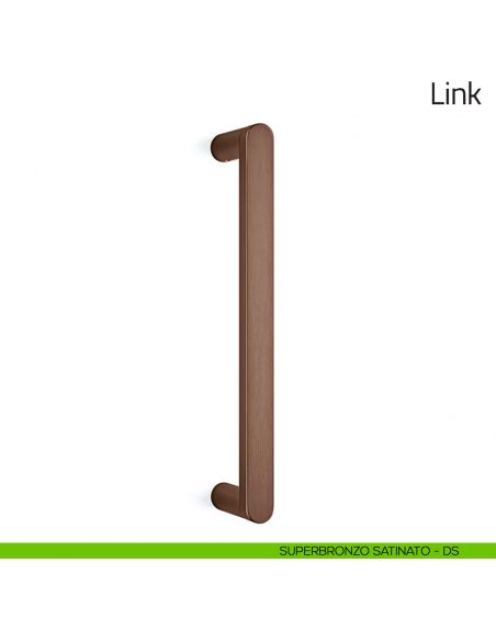 Maniglione per porta Link Olivari superbronzo satinato
