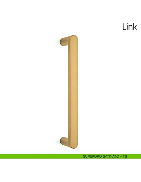 Maniglione per porta Link Olivari superoro satinato