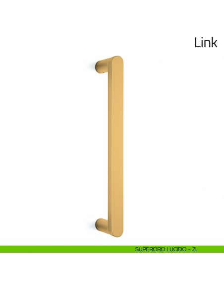 Maniglione per porta Link Olivari superoro lucido