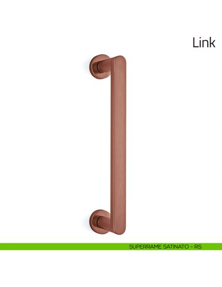 Maniglione per porta Link Olivari superrame satinato