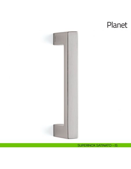 Maniglione per porta Planet Olivari superinox satinato