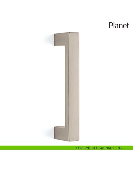 Maniglione per porta Planet Olivari supernichel satinato
