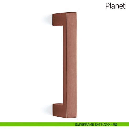 Maniglione per porta Planet Olivari superrame satinato