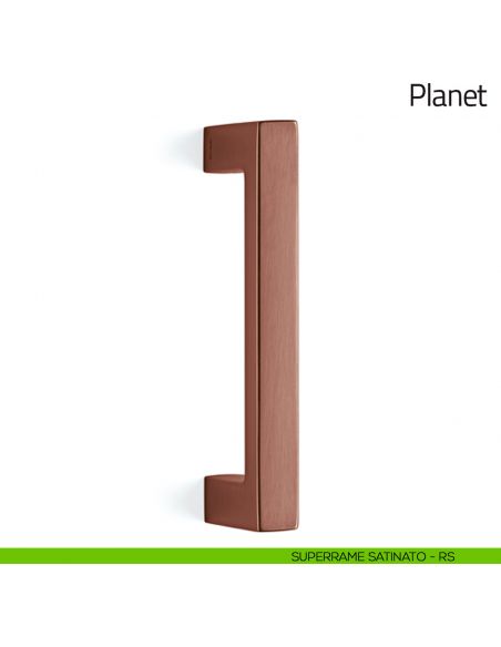 Maniglione per porta Planet Olivari superrame satinato
