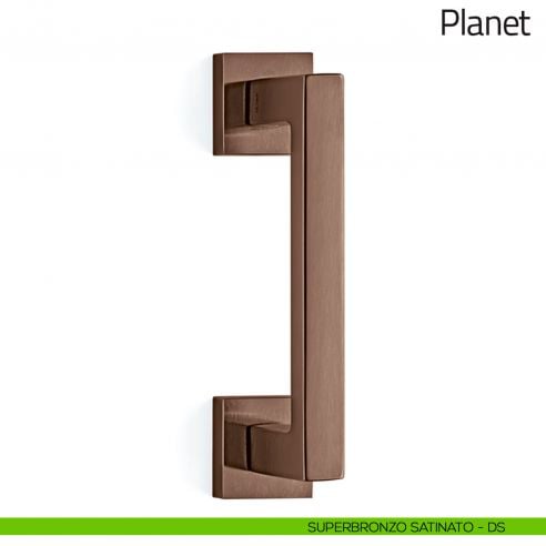 Maniglione per porta Planet Q Olivari superbronzo satinato