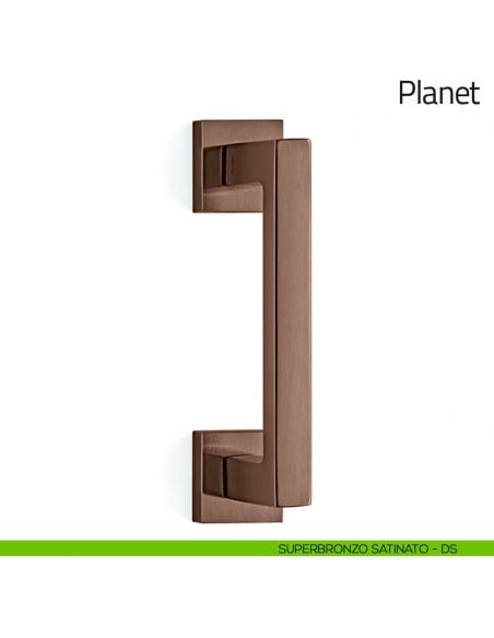 Maniglione per porta Planet Q Olivari superbronzo satinato