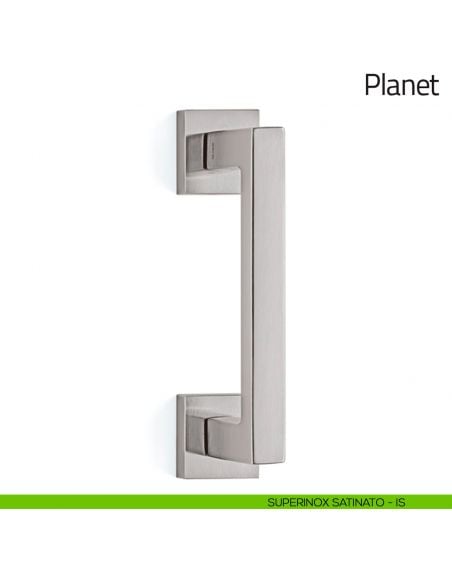 Maniglione per porta Planet Q Olivari superinox satinato