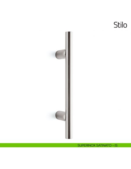 Maniglione per porta Stilo Olivari 338 mm superinox satinato