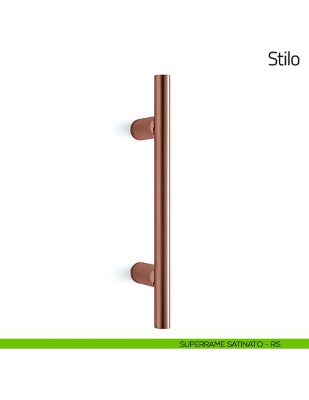 Maniglione per porta Stilo Olivari 338 mm superrame satinato