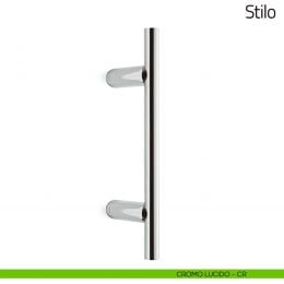 Maniglione per porta Stilo Olivari zancato 338 mm 2