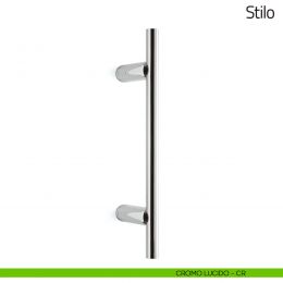 Maniglione per porta Stilo Olivari zancato 445 mm 2