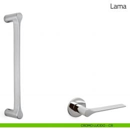 Maniglione per porta Lama Olivari senza rosette 2