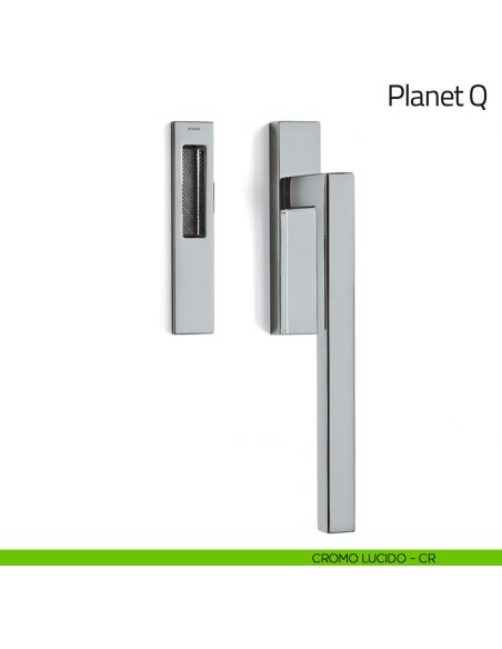 Maniglione per alzante scorrevole Planet Q Olivari singolo cromo lucido