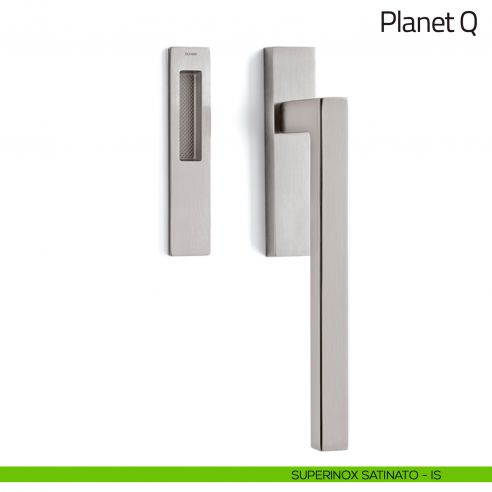 Maniglione per alzante scorrevole Planet Q Olivari singolo superinox satinato