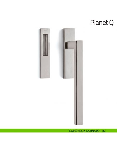 Maniglione per alzante scorrevole Planet Q Olivari singolo superinox satinato