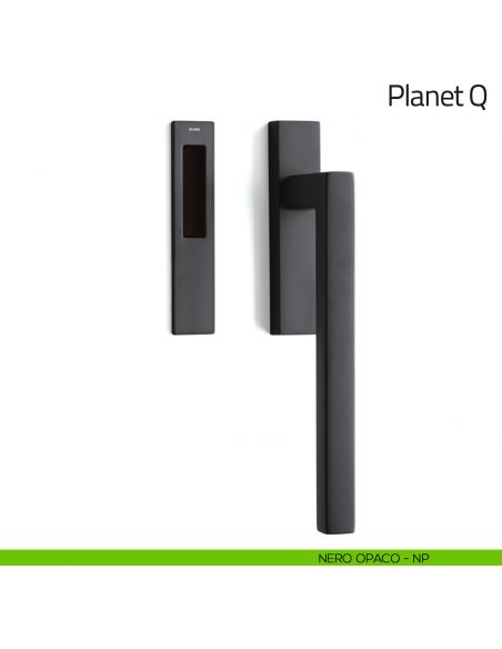 Maniglione per alzante scorrevole Planet Q Olivari singolo nero opaco