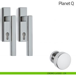 Maniglione per alzante scorrevole Planet Q corto Olivari accoppiato 2