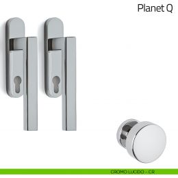 Maniglione per alzante scorrevole Planet corto Olivari accoppiato 2