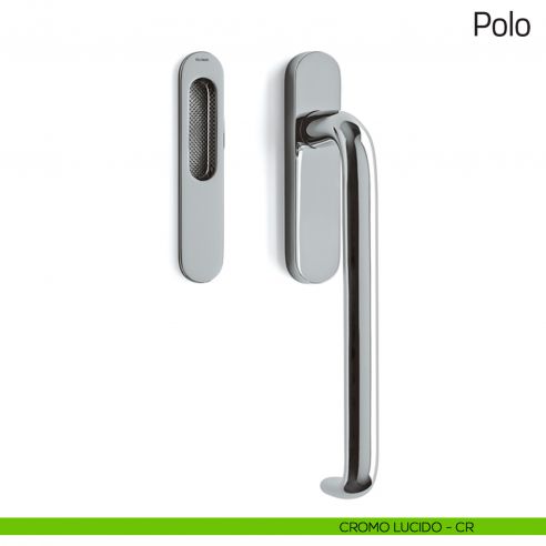 Maniglione per alzante scorrevole Polo Olivari singolo cromo lucido