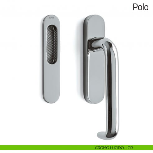 Maniglione per alzante scorrevole Polo Olivari singolo cromo lucido