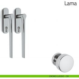 Maniglione per alzante scorrevole Lama Olivari accoppiato 2