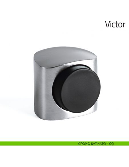 Fermaporta magnetico Victor Olivari cromo satinato