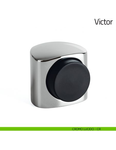 Fermaporta magnetico Victor Olivari cromo lucido