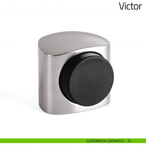 Fermaporta magnetico Victor Olivari superinox satinato