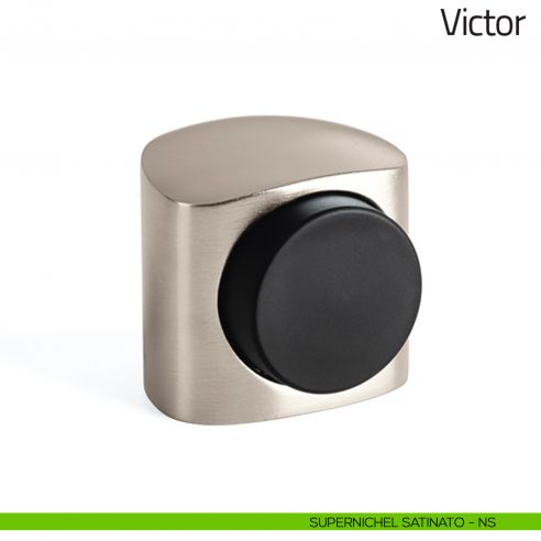 Fermaporta magnetico Victor Olivari supernichel satinato