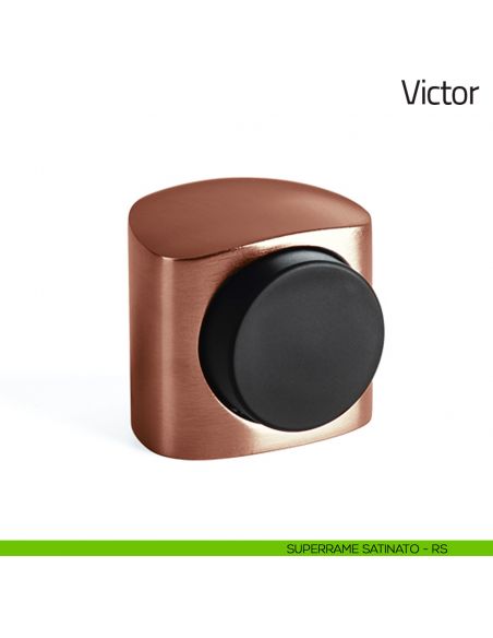 Fermaporta magnetico Victor Olivari superrame satinato