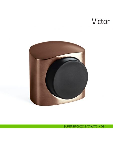 Fermaporta Victor Olivari superbronzo satinato