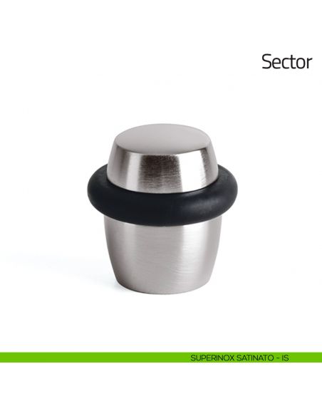 Fermaporta Sector Olivari superinox satinato