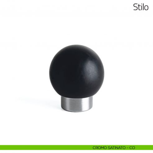 Fermaporta Stilo Olivari cromo satinato