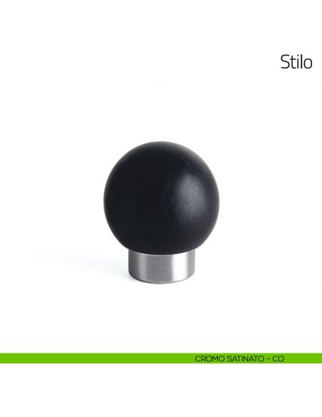 Fermaporta Stilo Olivari cromo satinato