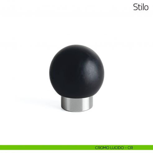 Fermaporta Stilo Olivari cromo lucido