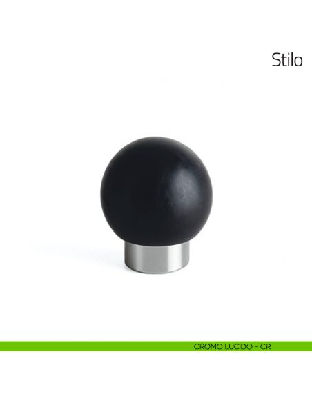 Fermaporta Stilo Olivari cromo lucido