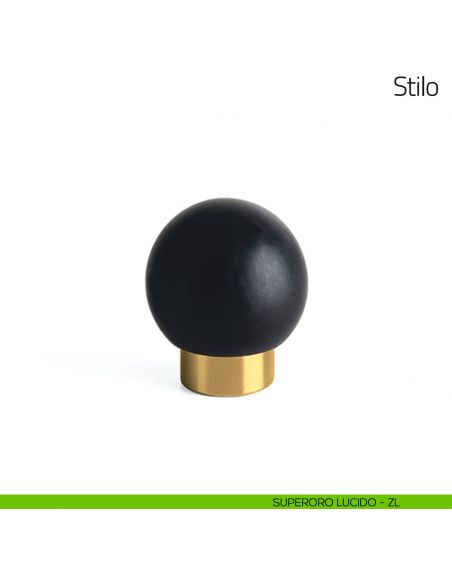 Fermaporta Stilo Olivari superoro lucido