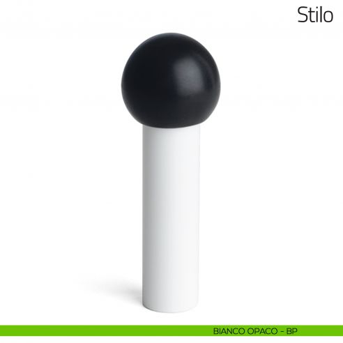 Fermaporta Stilo Olivari bianco opaco