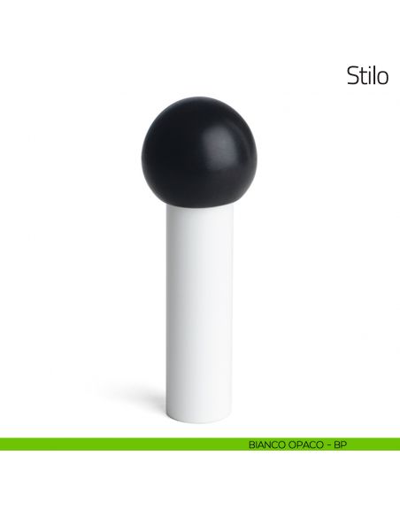 Fermaporta Stilo Olivari bianco opaco