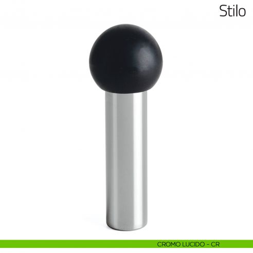 Fermaporta Stilo Olivari cromo lucido