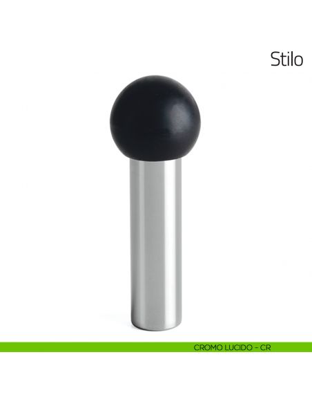 Fermaporta Stilo Olivari cromo lucido