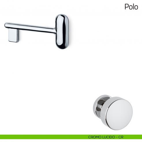 Chiave per porta interna Polo Olivari cromo lucido