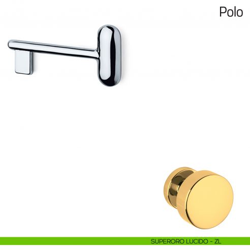Chiave per porta interna Polo Olivari superoro lucido